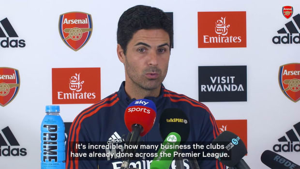 Arteta: 'We want to be at the top of that table'