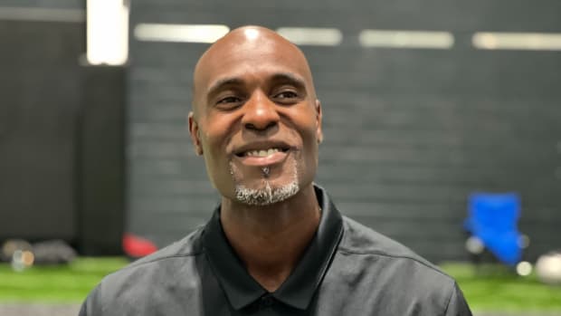 Grant Heard UCF Wide Receivers Coach - 2022 UCF Fall Camp Media Day