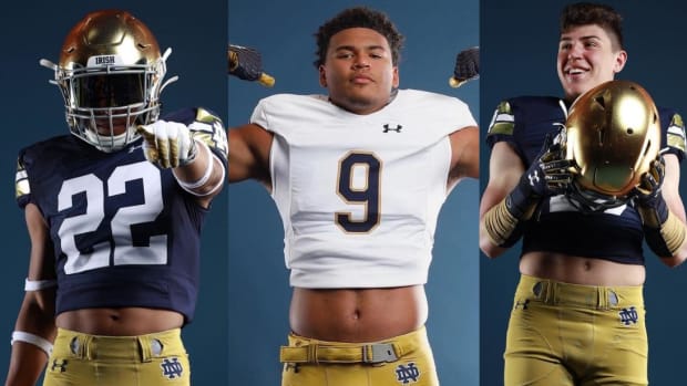 Notre dame Commits