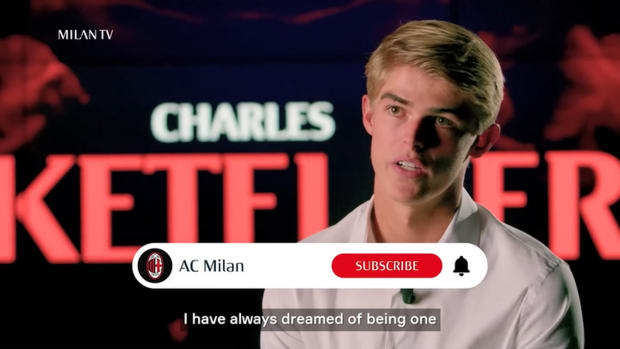 Charles De Ketelaere first words as an AC Milan player