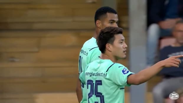 Gakpo's goal and assist vs Go Ahead Eagles