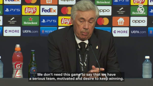 Carlo Ancelotti: 'We have a serious team'
