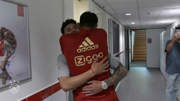 Behind the scenes: Jorge Sánchez’s first day at Ajax