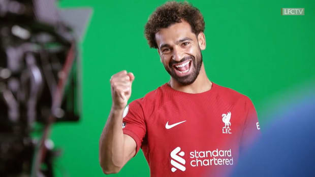 Behind the scenes: Liverpool players shoot promos for the 22/23 season