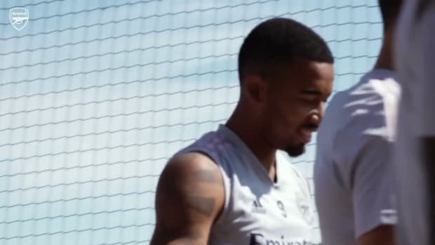 Gabriel Jesus and stars get ready for Leicester