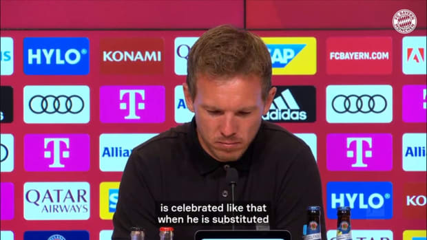 Nagelsmann on Jamal Musiala being celebrated by the fans