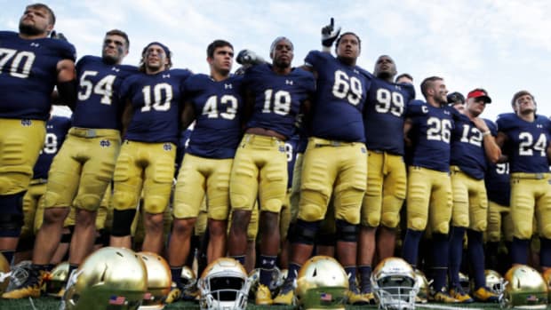 notre dame football college playoff rankings scores schedule