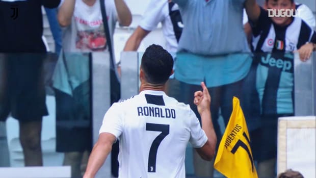 Ronaldo's first goals for Juventus