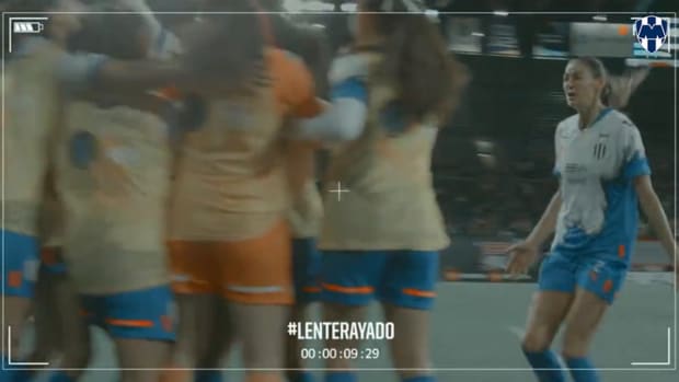 Monterrey Women's first international goal 