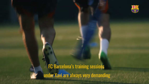 Barça’s intensive training sessions with Xavi