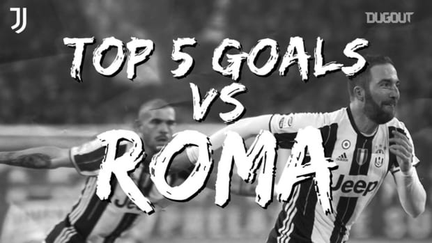 Juventus' top five goals vs Roma at the Allianz Stadium