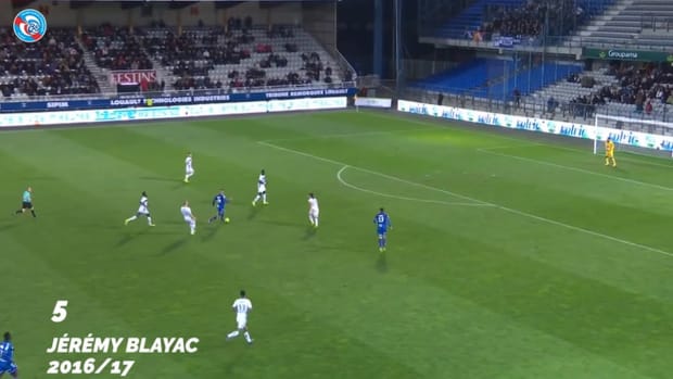 Incredible Strasbourg goals at Auxerre