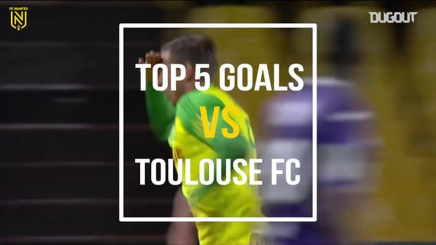 FC Nantes' top five goals vs Toulouse