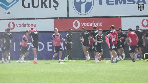 Dele Alli's first training session with Beşiktaş