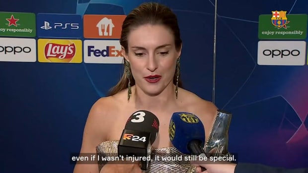 Alexia Putellas on winning Player of the Year award and her recovery process