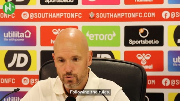 Erik ten Hag: 'We saw a proper team on the pitch today'