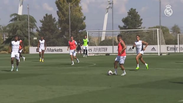 Goal of Toni Kroos in the final training session ahead of Espanyol clash