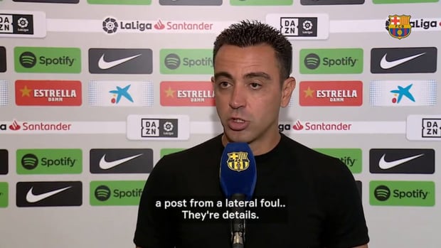 Xavi: 'We have to be more demanding with the team'