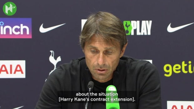 Conte on Harry Kane's potential contract extension