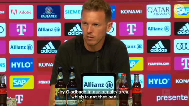 Nagelsmann: 'Apart from the result, I am very satisfied with the performance'