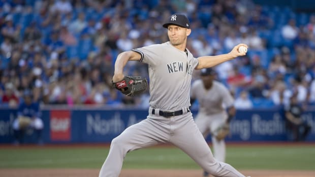 New York Yankees reliever Chasen Shreve