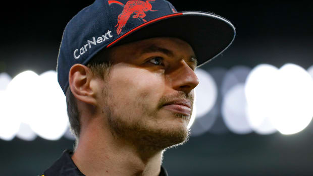 Although he struggled earlier in the weekend and will begin from an uncharacteristically poor 15th on the starting grid, you can't discount two-time defending F1 champ Max Verstappen in Sunday's race in Saudi Arabia. Photo: USA Today Sports / Sam Navarro.