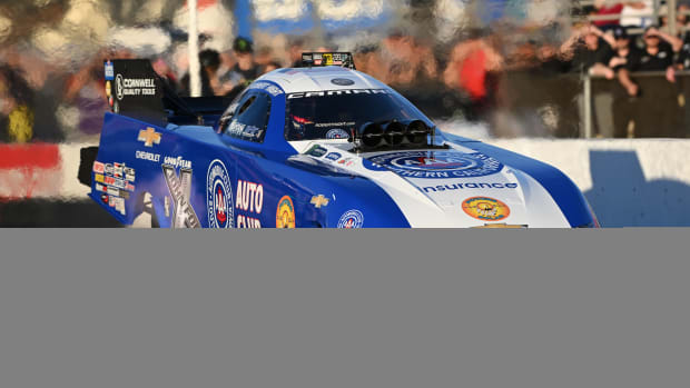 Robert Hight is ready to become part of NHRA Funny Car history this weekend. Photo courtesy NHRA.