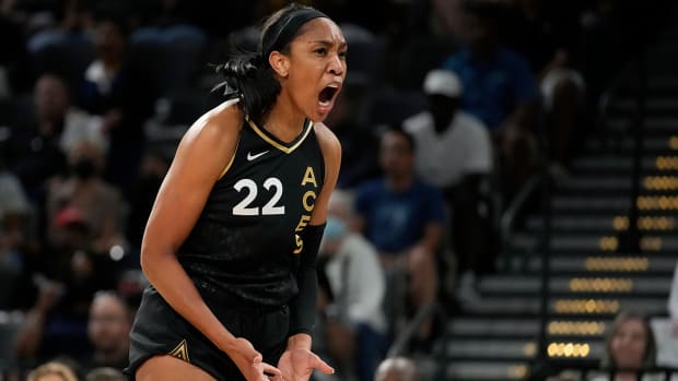 Aces' A’ja Wilson Named WNBA Defensive Player of the Year.