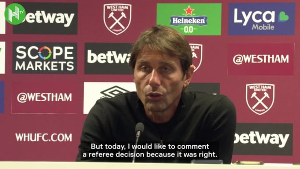 Conte: 'In England, it's better to cut off VAR'