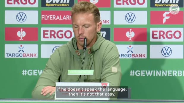 Nagelsmann on Mathys Tel's performance and expectations for his future