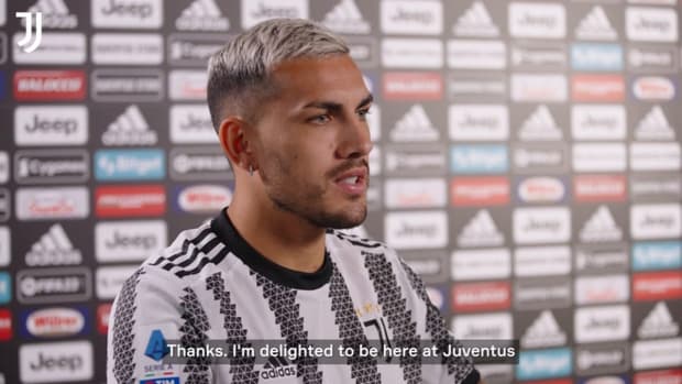 Paredes first words as a Juventus player
