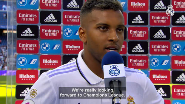 Rodrygo: 'We need to have a perfect year'