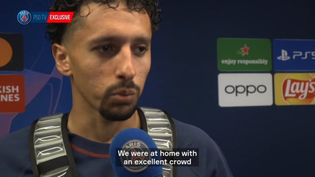  Marquinhos : ' At the end of the match, it was dangerous '