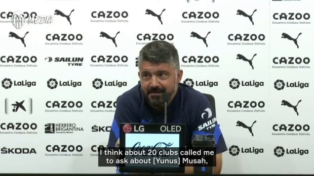 Gattuso: 'During my first week, 20 clubs called me to ask about Musah'