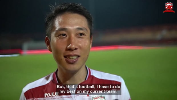 Lee Yu-jun's feeling against his ex-club, Bhayangkara FC