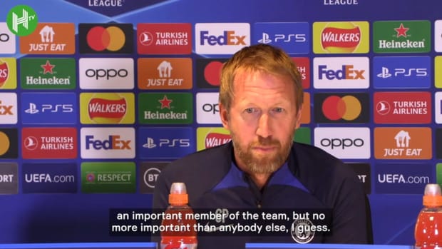 Graham Potter's first press conference as Chelsea coach