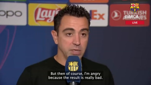 Xavi: 'We deserved much more today'