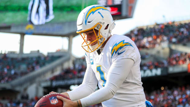 Los Angeles Chargers punter Ty Long