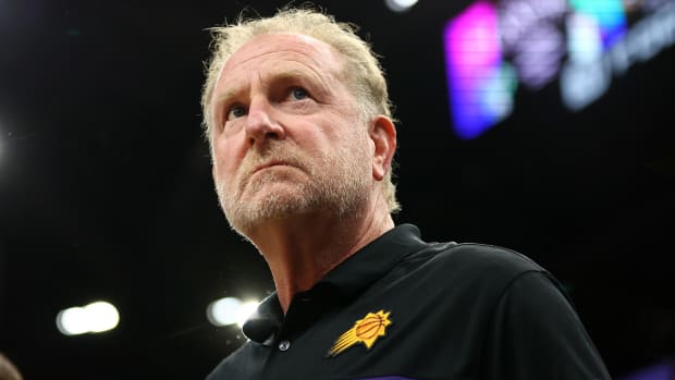 Phoenix Suns owner Robert Sarver against the New Orleans Pelicans during game two of the first round for the 2022 NBA playoffs.