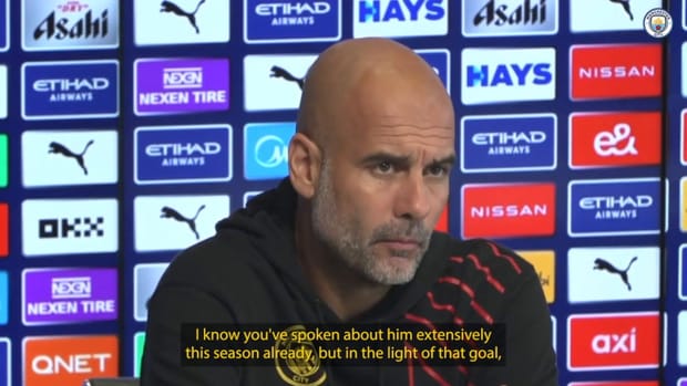 Pep Guardiola on 'exceptional' Haaland winning Player of the Month award