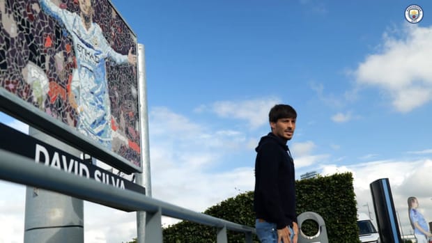 Behind the scenes: David Silva returns to Man City