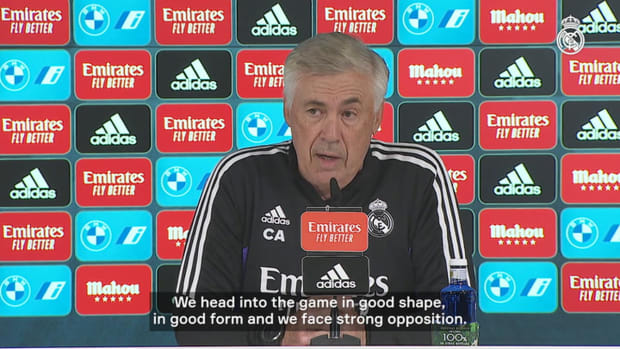 Ancelotti: 'The derby will be a good game because there'll be great quality on show'