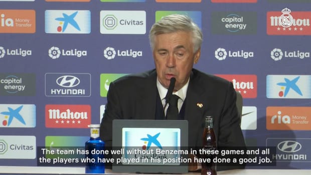 Ancelotti: 'I'm proud to be coaching these players'