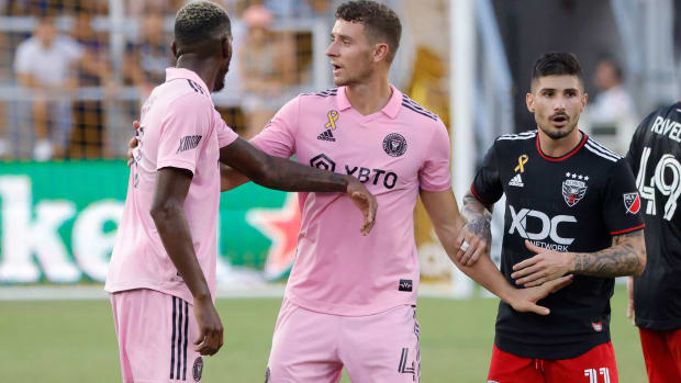 DC United’s Taxi Fountas allegedly racially abused Inter Miami’s Damion Lowe