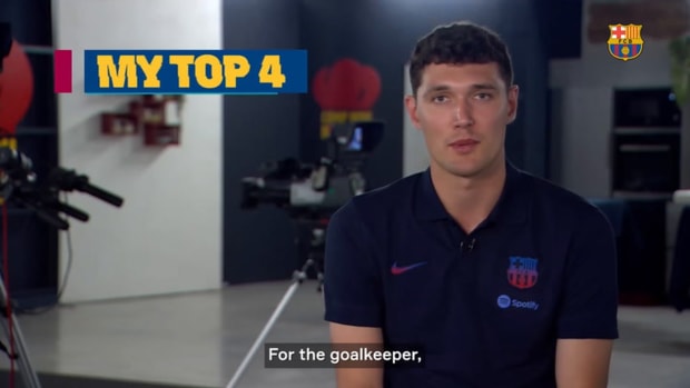 My top four with Andreas Christensen