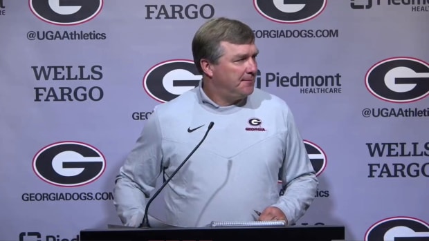 Kirby Smart Press Conference Before Kent State