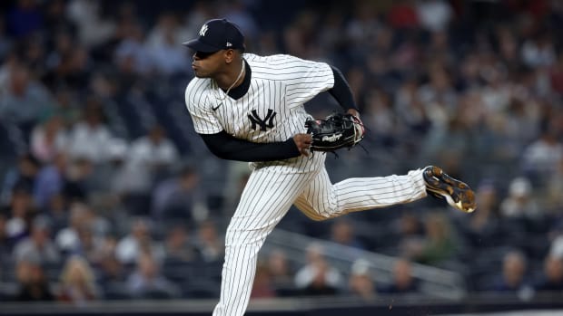 New York Yankees SP Luis Severino pitching in return from injured list