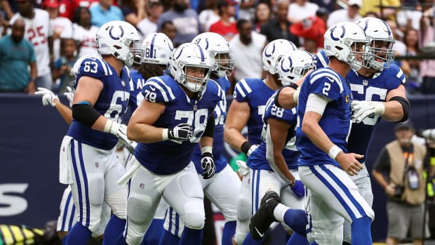 Indianapolis Colts Offensive Line and Matt Ryan