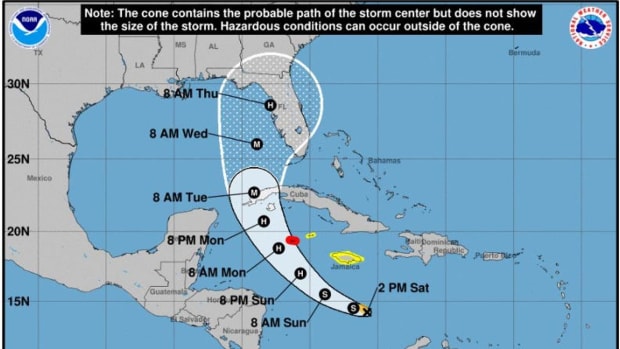 SMU at UCF - Tropical Storm Ian - Sunday, Sep. 25, 2022