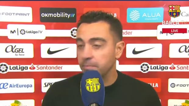 Xavi: 'We're going to bed as leaders of the league'
